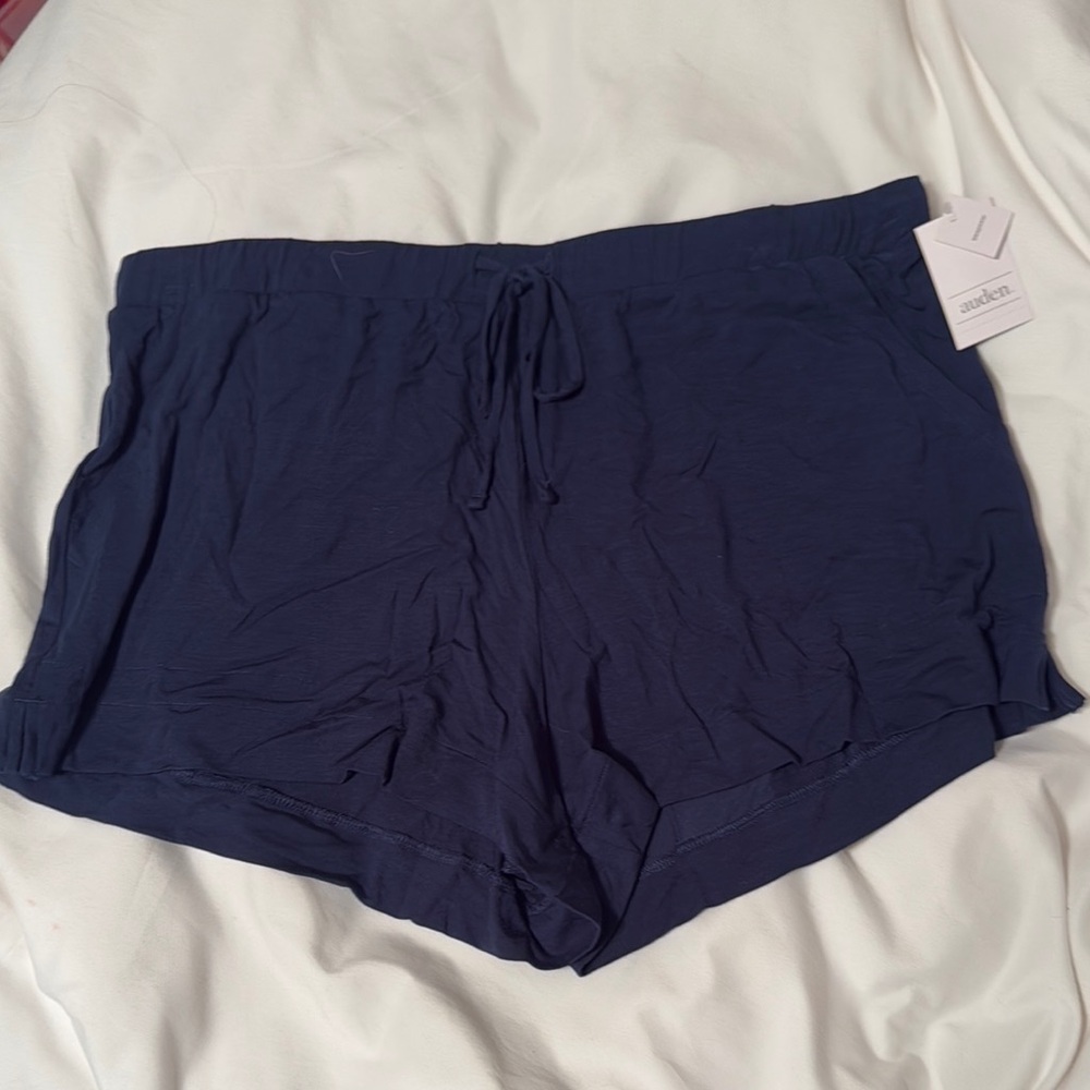Auden Navy Blue Lounge Shorts